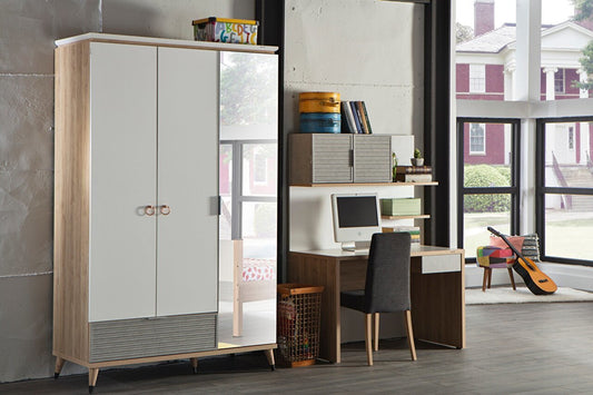 Lena 3-türiger Kleiderschrank